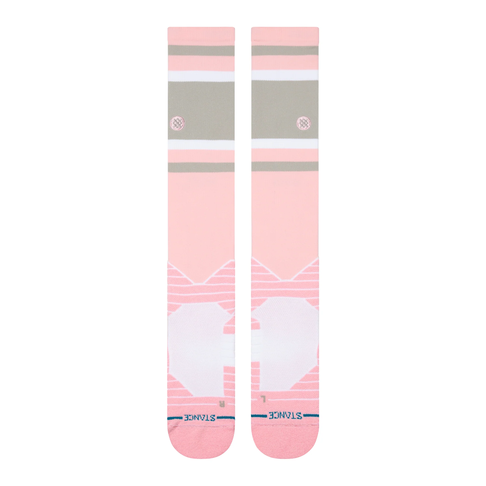 Stance MLB Mom's Day Breast Cancer Diamond Pro 2025 OTC Socks - Image 2