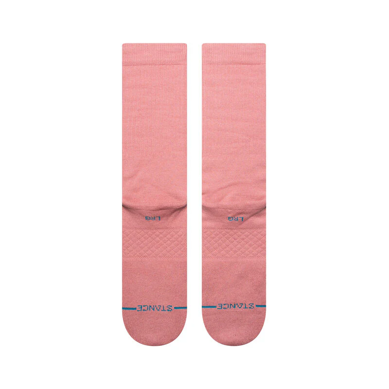 Stance mens Icon Solid Color Cotton Crew Socks - Image 3